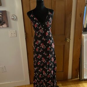 Flynn Skye Floral Black Maxi Dress